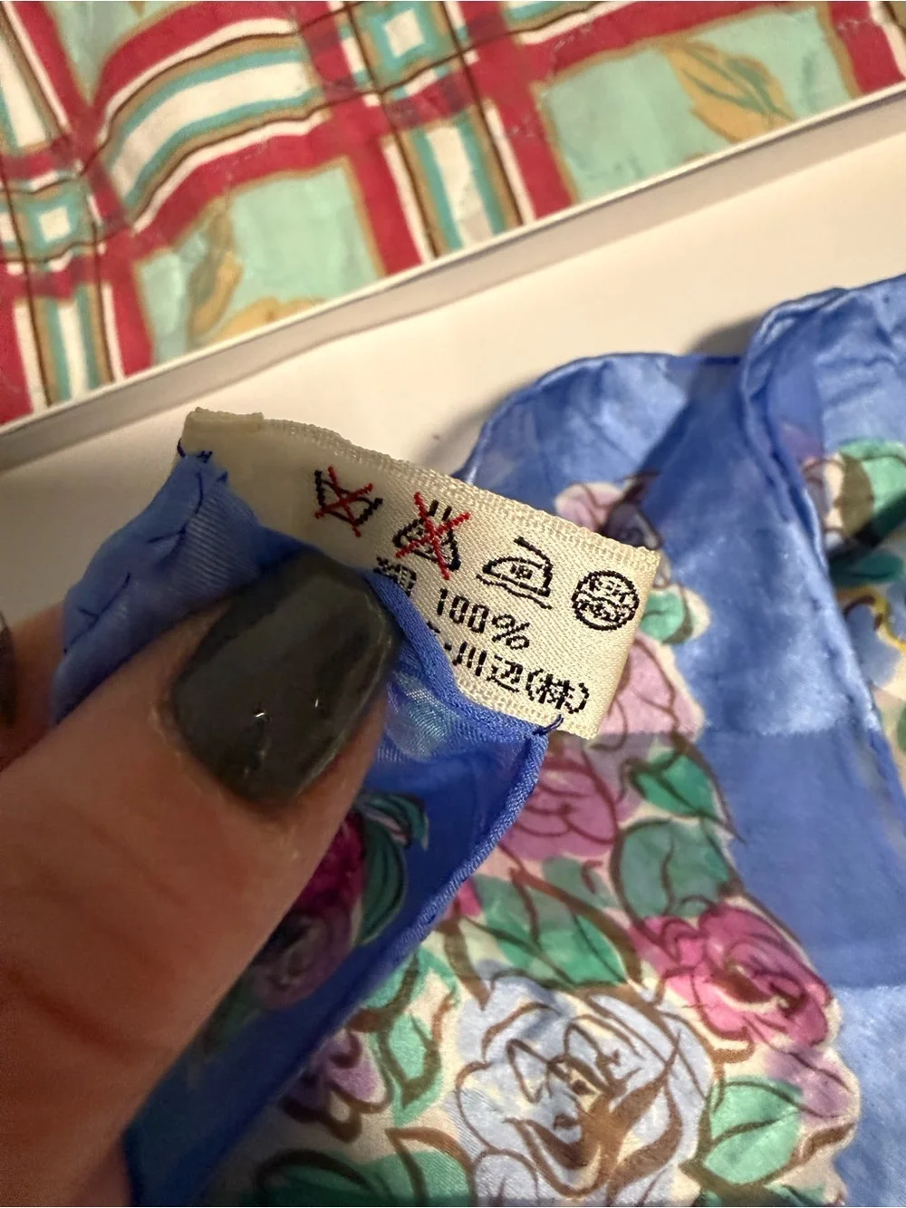 Yves Saint Laurent Floral Silk 💯 silk Scarf Multicolor! Like New